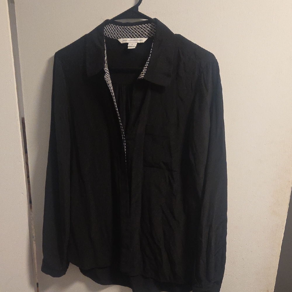 Diane Von Furstenberg Men's Black Lightweight Jacket